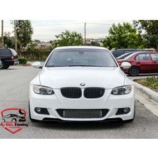 Ay Dizayn Bmw E92-93 Csl M Technic Uyumlu Ön Lip Piano Black 2007-2009
