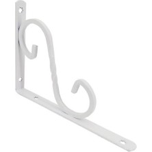 Beşel Ferforje Raf Altı Beyaz No:2