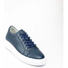 Nobel 4007 Lacivert Deri Erkek Günlük Ayakkabı