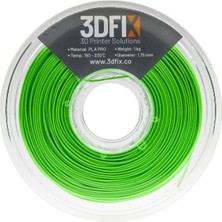 3DFIX Filament PLA PRO Neon Yeşil 1KG 1,75mm