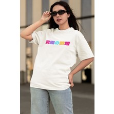 Fuddy Moda Oversize One Piece Uta Sırt Baskılı T-Shirt, Unisex Anime Baskılı Tişört