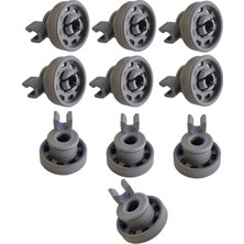 Populer Bosch bulaşık Makinesi Uyumlu Üst Sepet Tekerleği 10 Adet - 424717