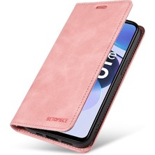 Bdt Shop Realme C35 4g Pu Deri Folio Cüzdan Manyetik Koruyucu Kılıf (Yurt Dışından)