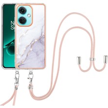 Bdt Shop Oneplus Nord Ce 3 Tampon Mermer Crossbody Kordon Askısı Yumuşak (Yurt Dışından)