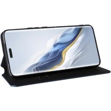 Bdt Shop Onur Için Kılıf Sihirli 6 Pro 5g Kart Yuvaları Tutucu Manyetik Kapatma 3D Pu (Yurt Dışından)