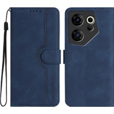 Bdt Shop Tecno Camon 20 Premier Case Dahili Mıknatıs Kapak Cüzdan ile Uyumlu (Yurt Dışından)