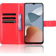 Bdt Shop Zte Blade A34 Cüzdan Manyetik Kart Tutucu Kapak Çevirin (Yurt Dışından)