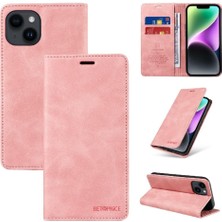 Bdt Shop Iphone 14 Için Kılıf Artı Manyetik Folio Cüzdan Koruyucu Pu Deri (Yurt Dışından)