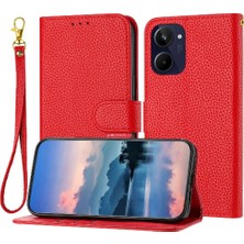 Bdt Shop Realme 10 4g Için Telefon Kılıfı Kart Yuvaları Tutucu Cüzdan Flip Folio Pu Deri (Yurt Dışından)