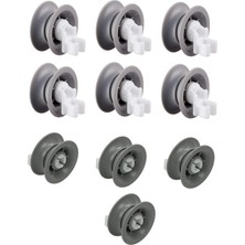 Populer Bosch bulaşık Makinesi Yeni Model Üst Sepet Tekeri 611666 10 Adet Uyumlu