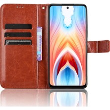 Bdt Shop Oppo A79 5g Için Kılıf Kart Tutucu Cüzdan Kapak Çevirin Manyetik (Yurt Dışından)