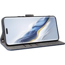 Bdt Shop Onur Için Kılıf Sihirli 6 Pro 5g Manyetik Kapatma Flip Folio Cüzdan Pu Kart (Yurt Dışından)