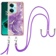 Bdt Shop Oneplus Nord Ce 3 Tampon Mermer Crossbody Kordon Askısı Yumuşak (Yurt Dışından)