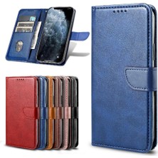 Bdt Shop Kart Tutucu Kickstand Deri Folio Flip Case ile Oneplus 12R Için Kılıf (Yurt Dışından)