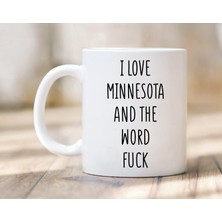 Bexdore Minnesota'yı Seviyorum Kupa - Minnesota Kupa - Minnesota si - Ingilizce Kupa Bardak