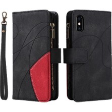 Bdt Shop Kart Yuvası Standı Kickstand Koruyucu Iki Renkli IPhone X/xs Için Kılıf (Yurt Dışından)