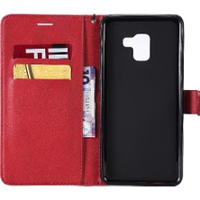 Bdt Shop Samsung Galaxy A8 Artı 2018 Yüksek Kaliteli Deri Klasik Için Flip Case (Yurt Dışından)