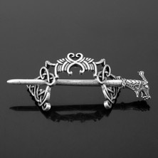 Mingjin Shop2 Teneke Viking Saç Haireltics Knot Taç Runes Saç Klipleri Sopa Slayt Iskandinav Mitolojisinde Saç Takı Kadın Saç Süsleri (Yurt Dışından)