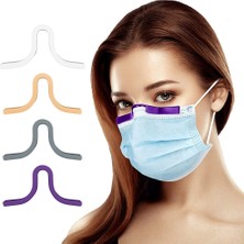 Chaoduo Shop Mor Tarzı Burun Köprüsü Sis Klipsi Desteği Maske Tutucu Bar Şerit Anti Buee Sisleme Maskeleri Kişisel Burun Sağlıklı Koruma Parçası Için Braketi (Yurt Dışından)