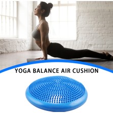 Chaoduo Shop Mavi Stil Yoga Denge Topu Eğitimi Dengeli Yastık Fitness Masaj Topu Yetişkin Yastıklı Uygulama Ayakları Rehabilitasyon Kalın Yoga Topu (Yurt Dışından)