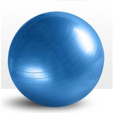 Chaoduo Shop Mavi 75CM Tarzı Spor Yoga Topları Pilates Fitness Salonu Denge Fitball Egzersiz Pilates Egzersiz Masaj Topu 65CM 75CM (Yurt Dışından)