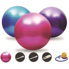 Chaoduo Shop Mavi 75CM Tarzı Spor Yoga Topları Pilates Fitness Salonu Denge Fitball Egzersiz Pilates Egzersiz Masaj Topu 65CM 75CM (Yurt Dışından)