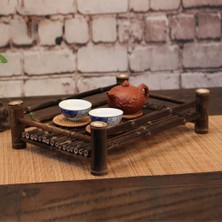 Tahan Bambu Çay Tepsisi Çin Ğ 13X 6.5cm (Yurt Dışından)