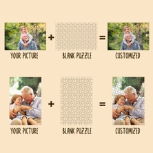 Decovienotr Kişiye Özel Tasarımlı Fotoğraf Baskılı Yapboz Puzzle