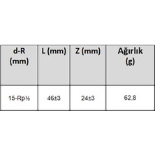 Viva Paslanmaz Dişli Dirsek 90° (15X3/8X1,5 Mm) Defender