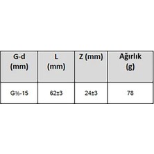 Viva Rakor Somunlu Adaptör (15X3/8"X1,5 mm ) Defender