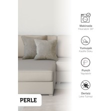 PERLE HOME DAİLY SERİES KETEN RENGİ KIRLENT YASTIK KILIFI