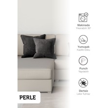 Perle Home Daily Series Siyah Renk Kırlent Yastık Kılıfı