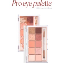 Clio Göz Alıcı Renklerde, Yoğun Pigmentli Far Paleti Clio Pro Eye Palette (15 Spring Sunshuine On Canvas)