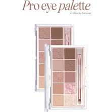 Clio Göz Alıcı Renklerde, Yoğun Pigmentli Far Paleti Clio Pro Eye Palette (13 Picnic By The Sunset)