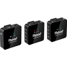 Roof Wireless Go 2 Kişilik Kablosuz Yaka Mikrofonu