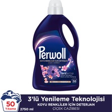 Perwoll Çiçek Cazibesi Koyu Renkler 2750 ml