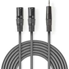 Nedis 2X XLR 3 Pin Erkek - 3.5 mm Erkek