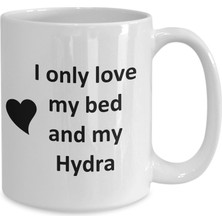 Bexdore Hydra Lover Kupa - Kedi Köpek Kuş Evcil Hayvan Adı - Love My Hydra Adı Ingilizce Kupa