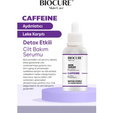 Biocure Kafein Cilt Bakım Serumu Detox Etkili, Arındırıcı & Dolgunlaştırıcı  30 ml