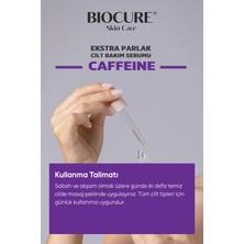 Biocure Kafein Cilt Bakım Serumu Detox Etkili, Arındırıcı & Dolgunlaştırıcı  30 ml