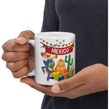 Dünyadan Hediyeler Meksika Kupa Bardak 2 Adet Seyahat Hatıra Mexico Mug