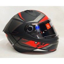 mt Kask mt Revenge 2 Hatax B5 Mat Şeffaf Vizörlü V14B