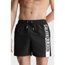 Calvin Klein Logolu Cepli Deniz Şortu Belden Bağlamalı Mayo Short KM0KM00991BEH Erkek Mayo Short KM0KM00991 Beh