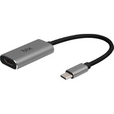 Bix BX01HB Type-C to 4K@30Hz HDMI, Macbook / Windows Uyumlu Grafik Adaptörü