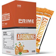 Prime Nutrition L-Arginine 24 Saşe x 8 Gram Portakal - Arjinin ( Tek Kullanımlık Paket )