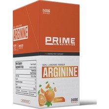 Prime Nutrition L-Arginine 24 Saşe x 8 Gram Portakal - Arjinin ( Tek Kullanımlık Paket )