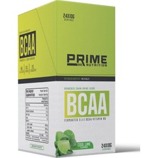 Prime Nutrition Bcaa 2:1:1 Cool Lime 24 Saşe x 10 Gram ( Tek Kullanımlık Paket )