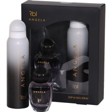 Rebul Women Angela Parfüm ve Deodorant Seti 50 ml + 150 ml