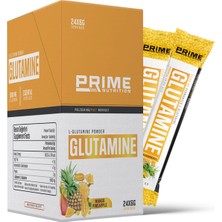 Prime Nutrition L-Glutamine 24 Adet x 6 Gram  Mango&ananas- Glutamin ( Tek Kullanımlık Paket )