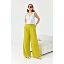 FTZ Women Kadın Lastikli Pantolon  Asit 30756
